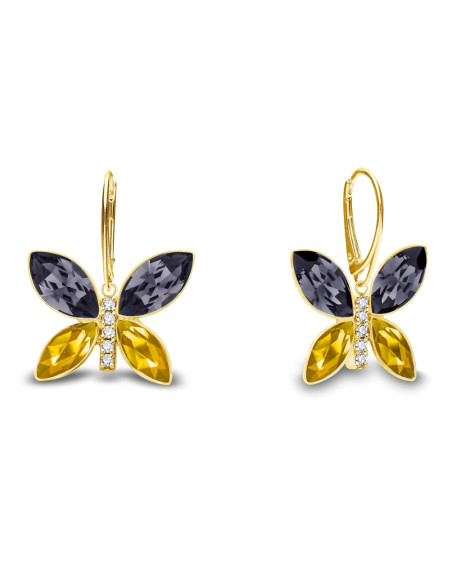Boucles d'oreilles Imago Long Sunflower Gold