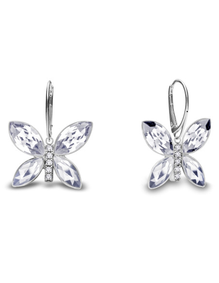 Boucles d'oreilles Imago Long Crystal