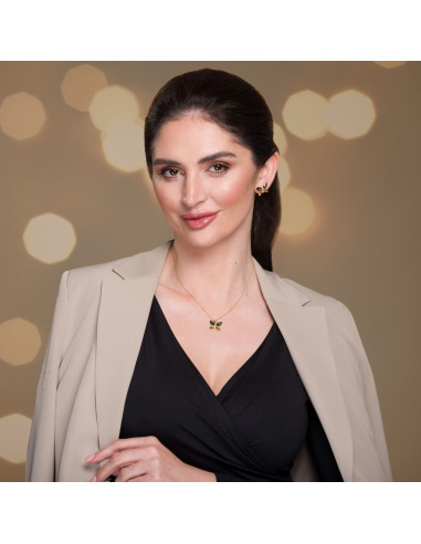 Imago Necklace Sunflower Gold