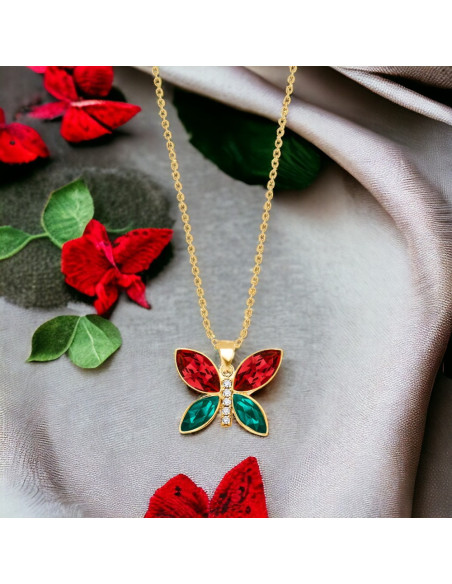 copy of Collier Imago Crystal Gold