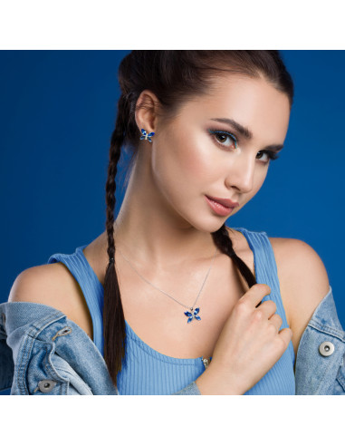 Imago Necklace Sapphire