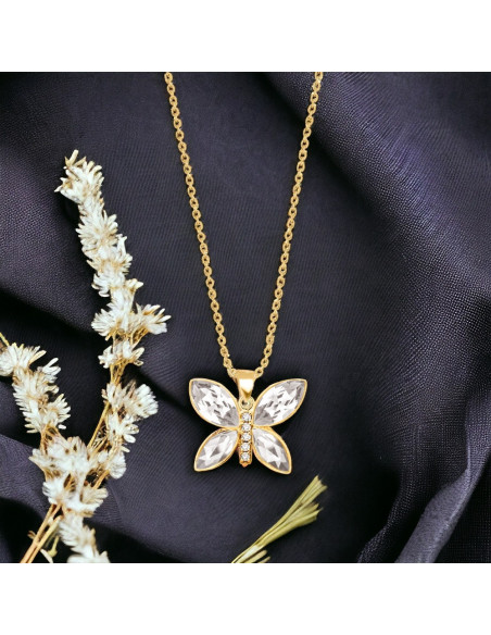 Collier Imago Crystal Gold