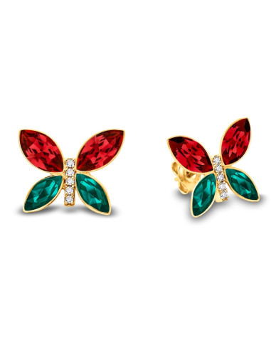 Boucles d'oreilles Imago Scarlet Gold