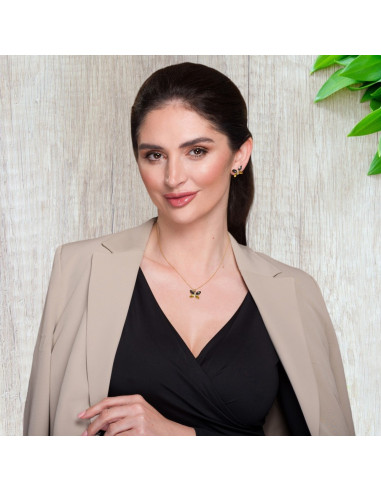 Boucles d'oreilles Imago Sunflower Gold