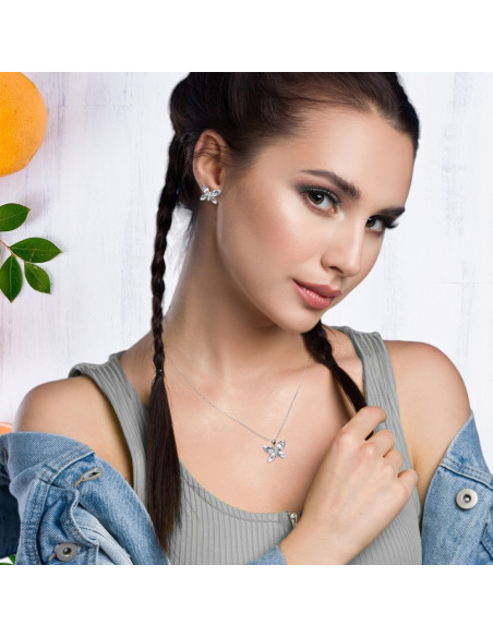 Imago Earrings Crystal