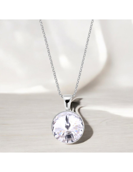 Firefly Naclace - silver 925 - white crystals