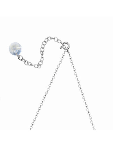 Collier Firefly en argent et cristaux