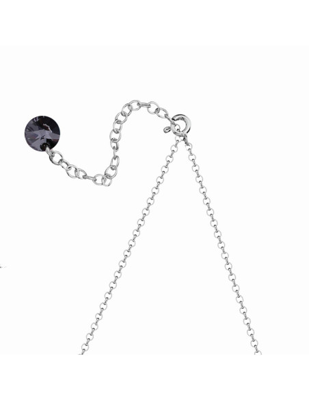 Collier Firefly en argent et cristaux Silver Night