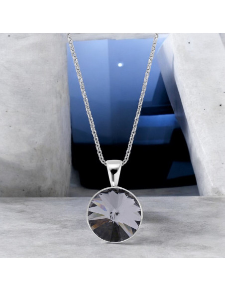 Collier Firefly en argent et cristaux Silver Night