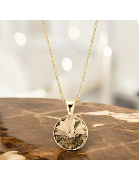 Firefly Naclace - goldplated silver - golden crystals