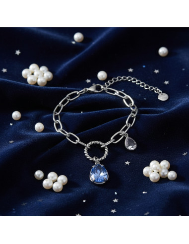 Bracelet Illusion en acier inoxydable...