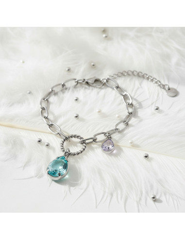 Illusion Bracelet in stainless steel...