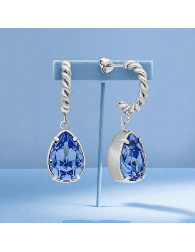 Boucles d'oreilles ILLUSION en acier...