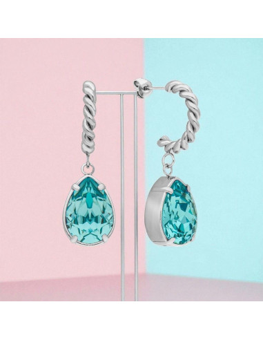 Boucles d'oreilles ILLUSION en acier...