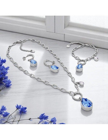 ILLUSION earrings in stainless steel...