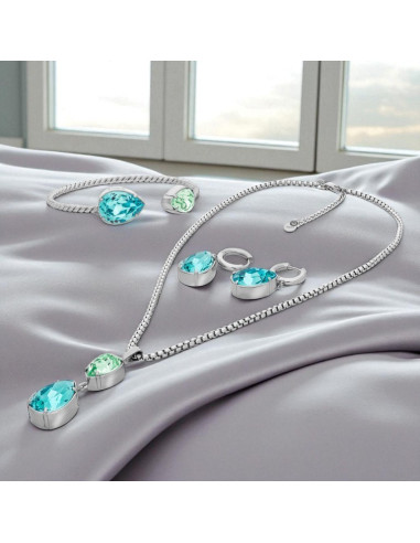 RAYON necklace in stainless steel...