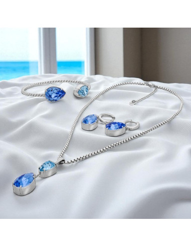 Boucles d'oreilles RAYON en acier...