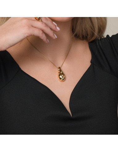 Collier COMTESSE en acier inoxydable...