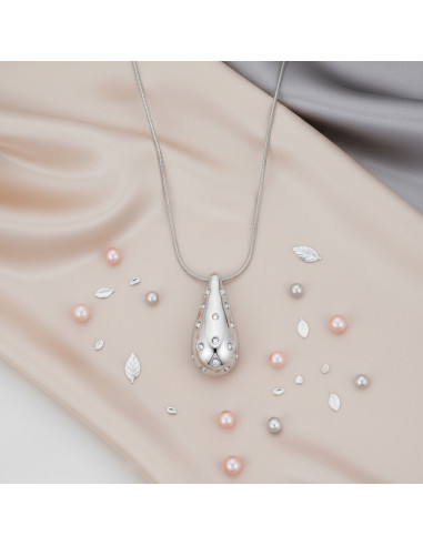 COMTESSE necklace in stainless steel...