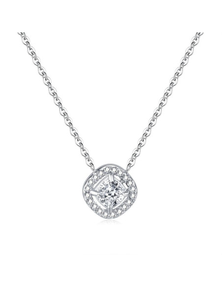 Collier PRINCESSE en acier inoxydable avec cristaux | SPARK