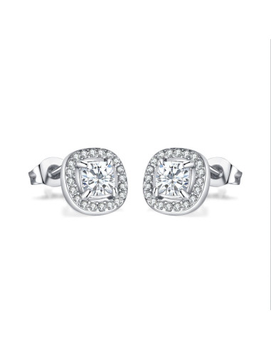 PRINCESS earrings in stainless steel...