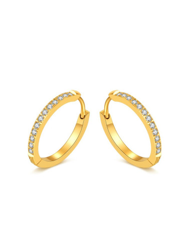 Boucles d'oreilles NOBLESSE en acier...