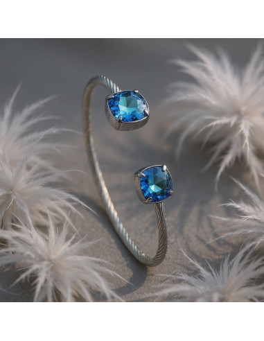 MIRAGE stainless steel bracelet with...