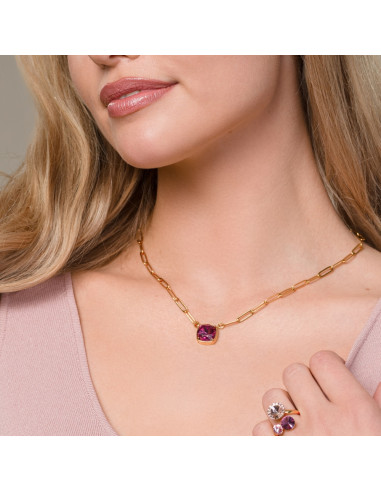 Collier MIRAGE en acier inoxydable...