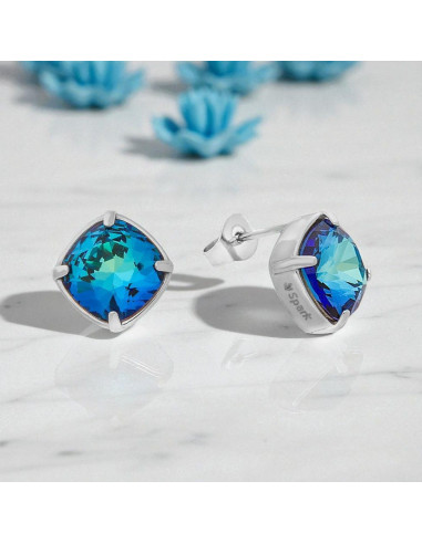 Boucles d'oreilles MIRAGE en acier...