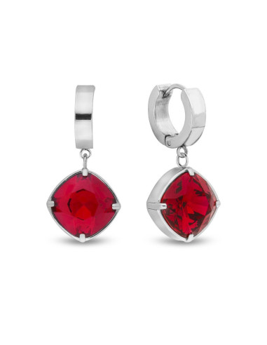 Boucles d'oreilles MIRAGE en acier...