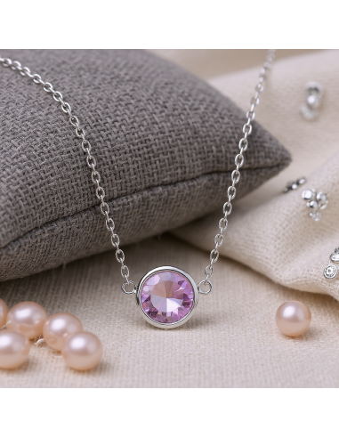 SCINTILLE necklace in stainless steel...