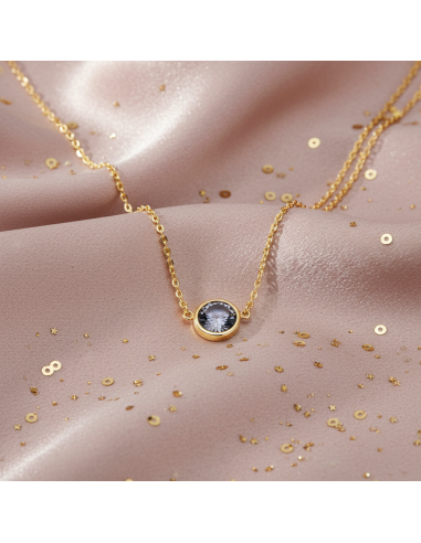 Collier SCINTILLE en acier inoxydable...