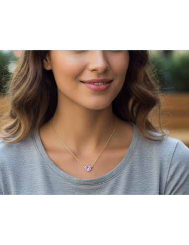 Collier SCINTILLE en acier inoxydable...