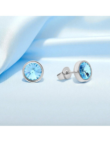 SCINTILLE earrings in stainless steel...