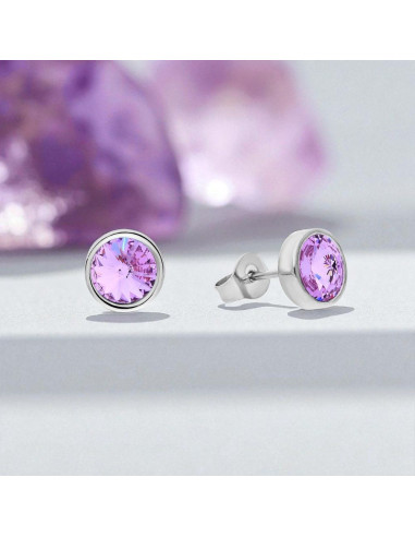 Boucles d'oreilles SCINTILLE en acier...