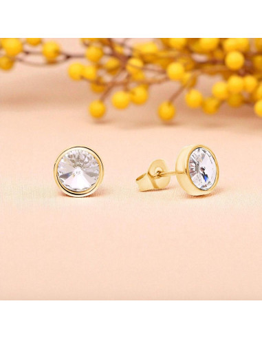 Boucles d'oreilles SCINTILLE en acier...