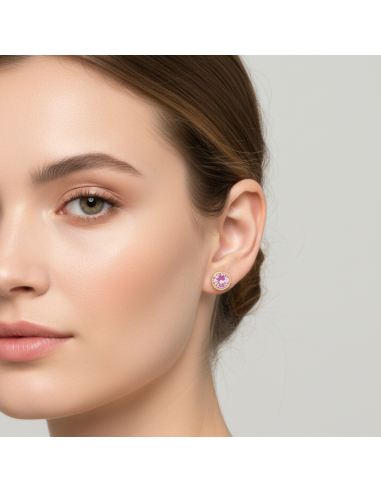 Boucles d'oreilles SCINTILLE en acier...