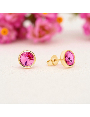 Boucles d'oreilles SCINTILLE en acier...