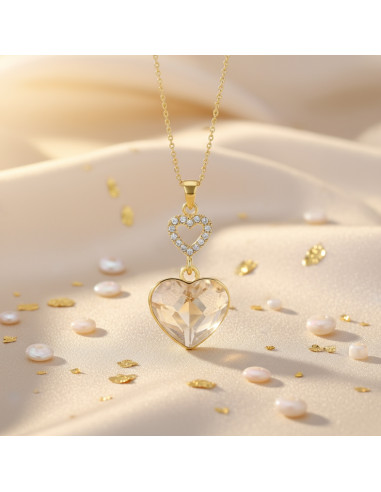 LOVELIGHT gold-plated silver necklace...