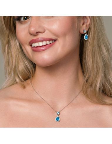 Collier BRISELLE en argent avec...