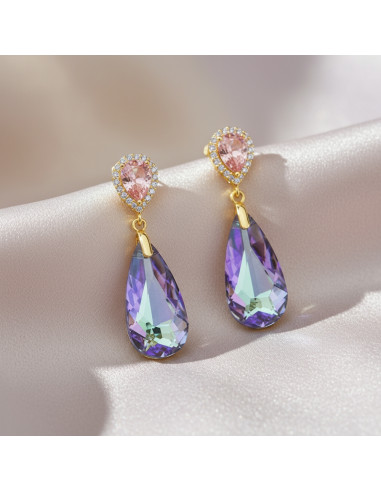 Boucles d'oreilles LUMESSA en argent...