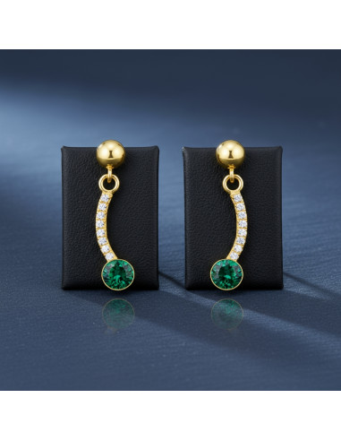 Boucles d'oreilles LUSTRELLA en...