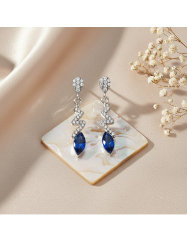 Boucles d'oreilles SERPENTIN en...