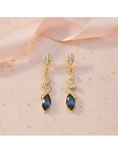 SERPENTIN gold-plated sterling-silver...