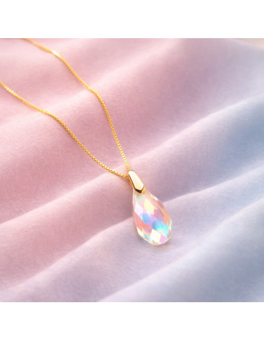 Collier BRIOLETTE en argent plaqué or...