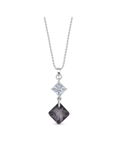 CARRE sterling silver necklace with...