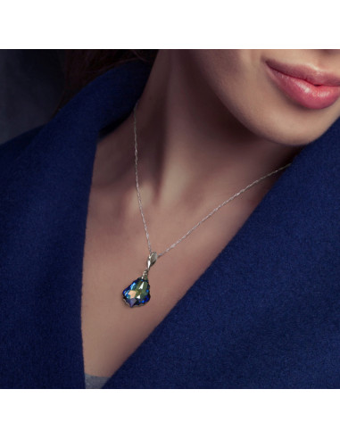 Collier CHANDELIER en argent avec...