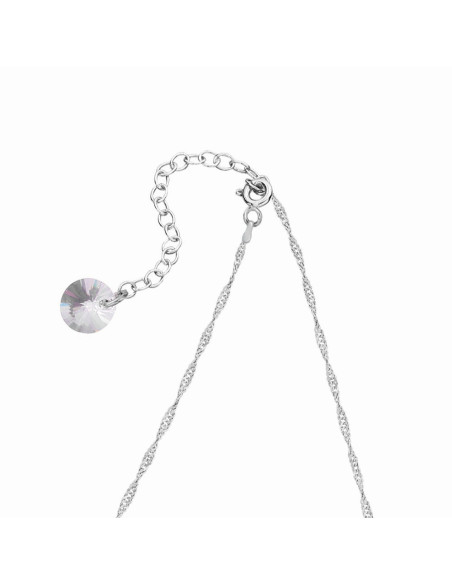 Collier CHIQUITO en argent avec cristaux colorés| SPARK