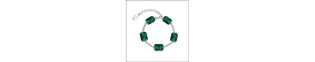 Kolekcja biżuterii Emerald Elegance - Spark