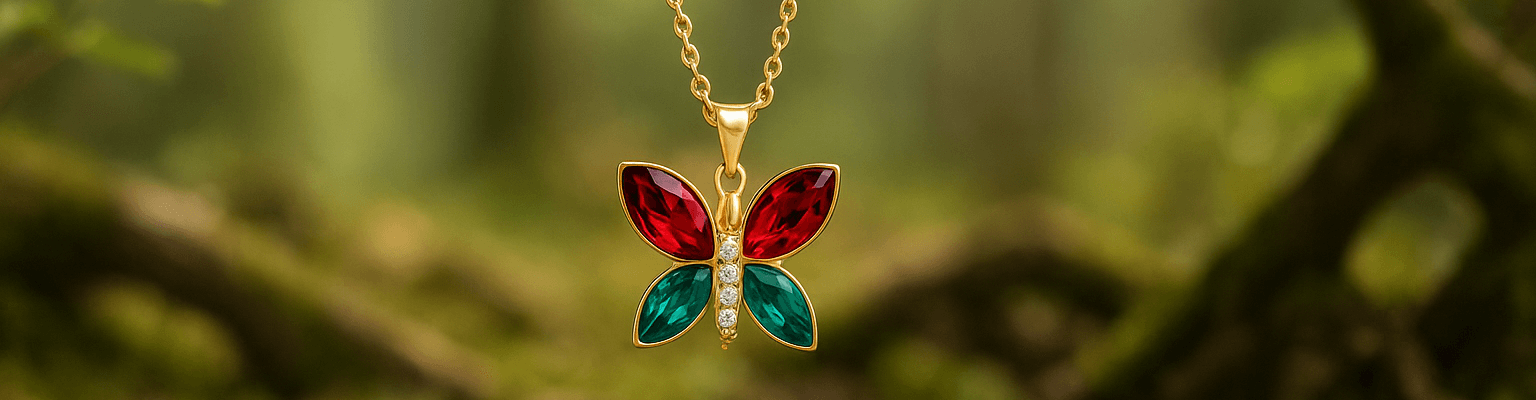 wisiorek zaczarowany las